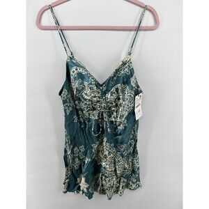 Zara satin effect print Mini dress size L Paisley
